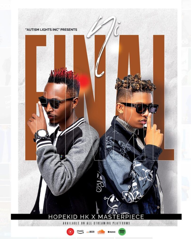 AUDIO Hopekid Ft. Masterpiece King - Ni Final MP3 DOWNLOAD