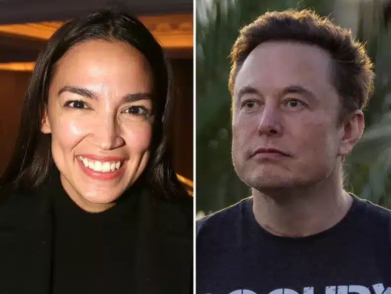 VIDEO Elon Musk and AOC finally worked out their differences,The chemistry these two have is crazy