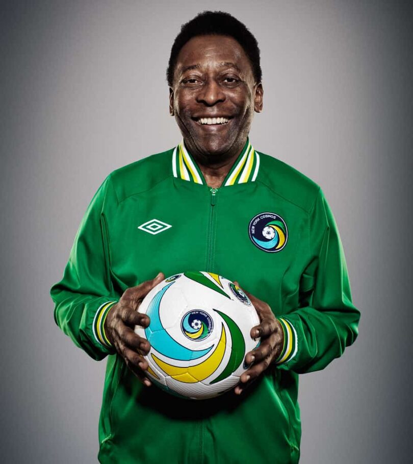 How many World Cups did Pele win with Brazil?
