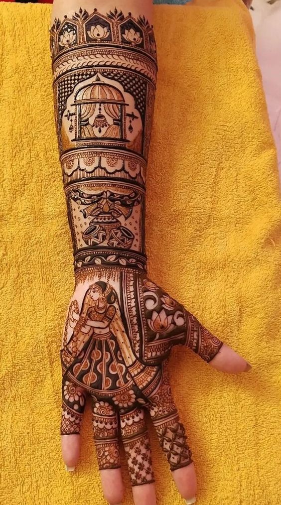 50 Best Bridal Mehndi Designs For Full Hands in 2023