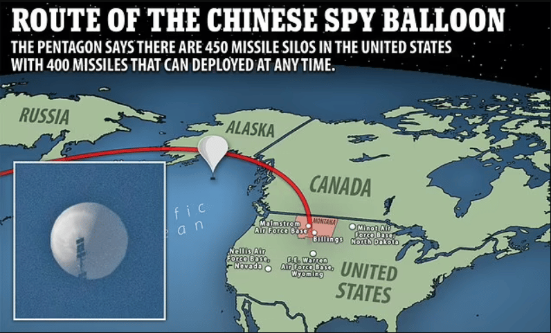 Chinese spy balloon