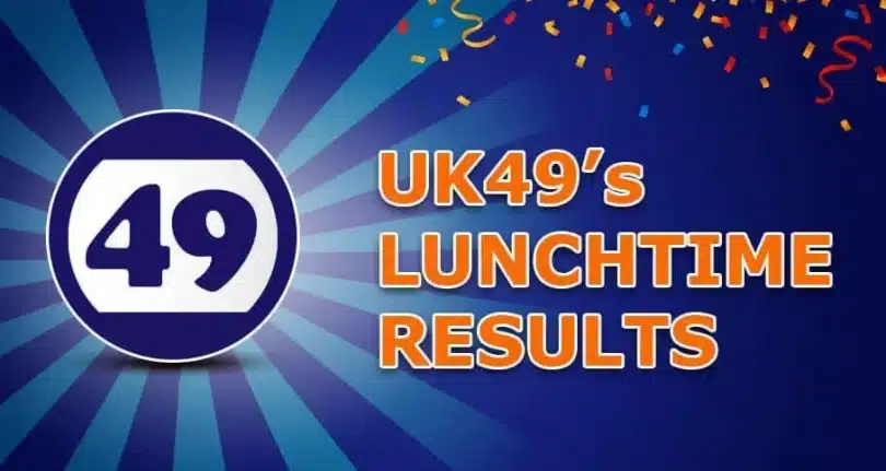 UK49 lunchtime results history
