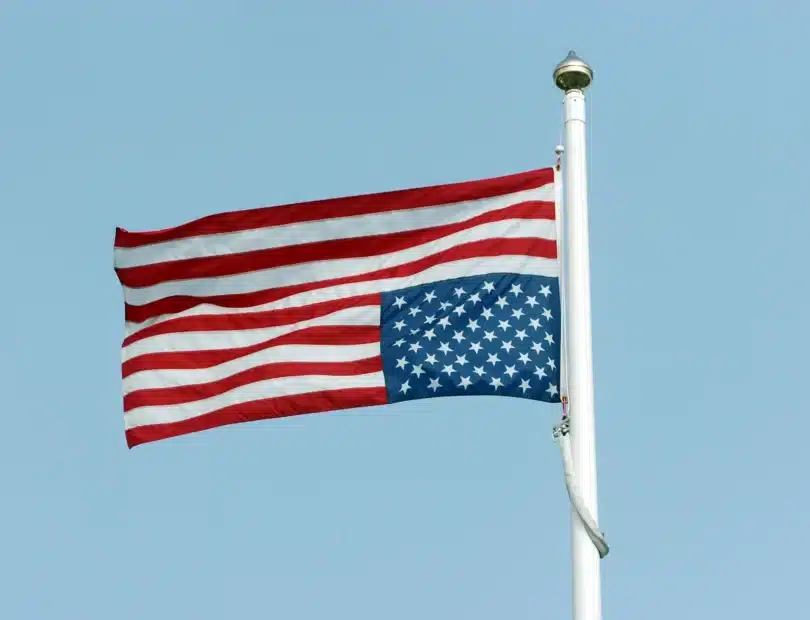 American Flag Upside Down