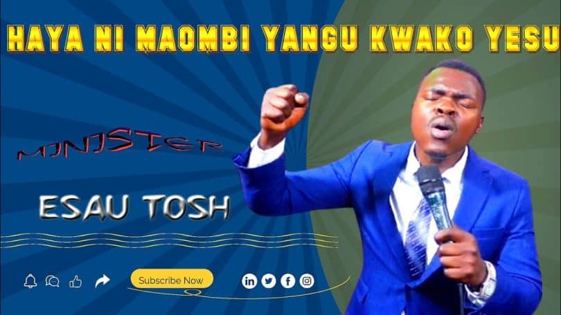 AUDIO Esau Tosh Ft Henry The Band - Haya Ni Maombi Yangu Kwako Yesu MP3 DOWNLOAD