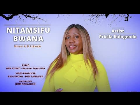 AUDIO Tempo Chorus - Nitamsifu Bwana MP3 DOWNLOAD