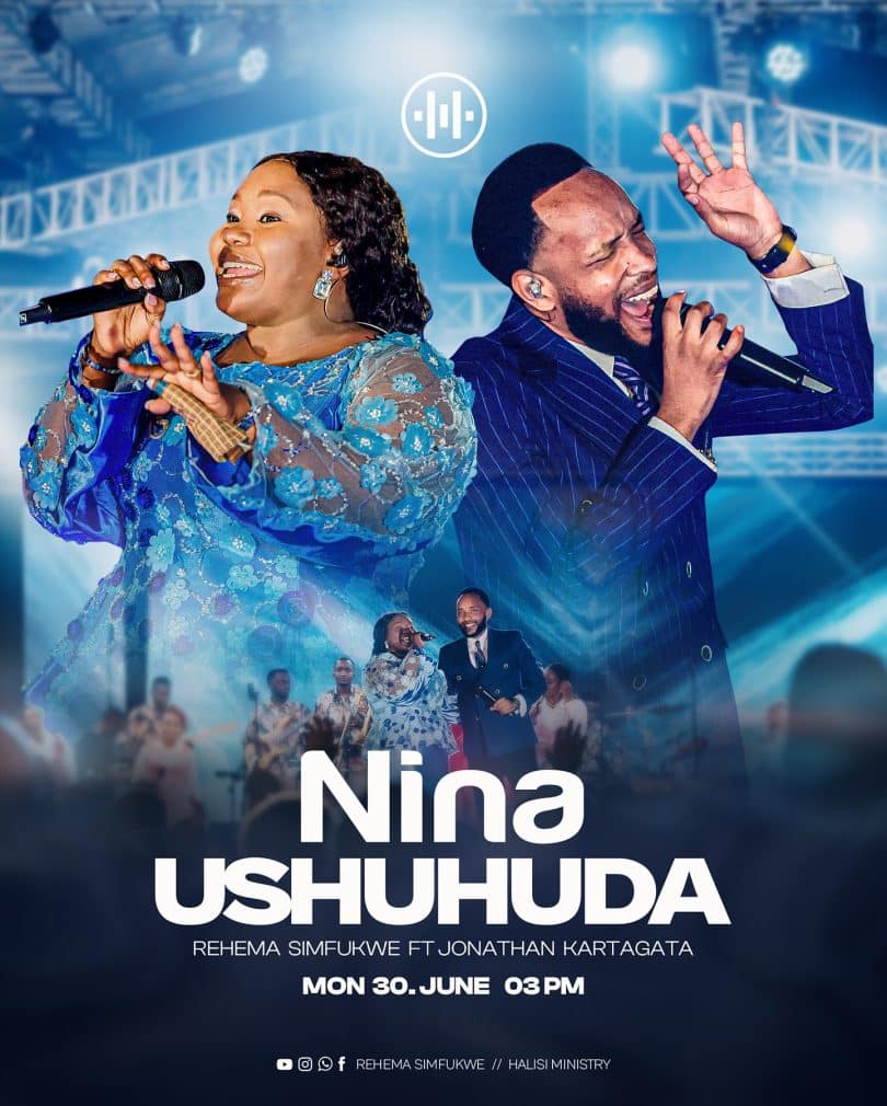 AUDIO Rehema Simfukwe Ft Jonathan Kartagata - Nina Ushuhuda MP3 DOWNLOAD
